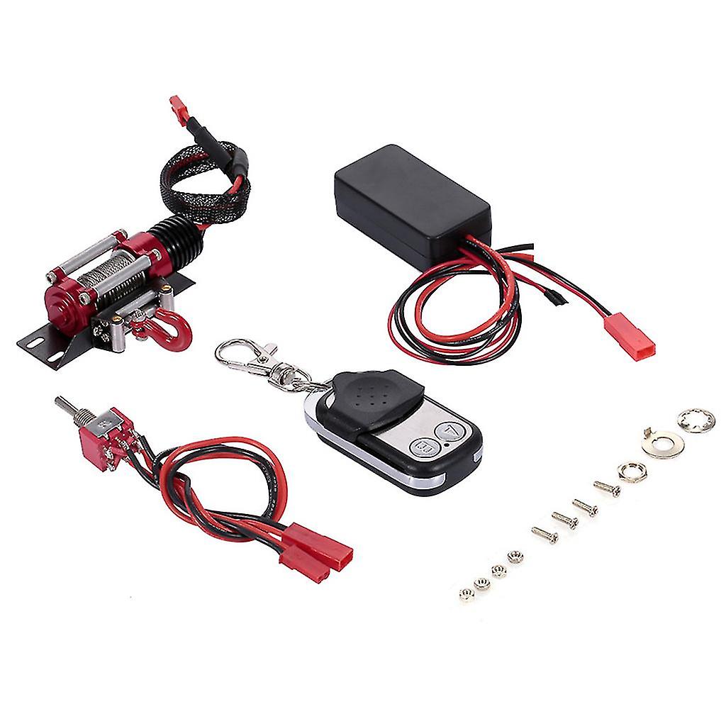Rc Radio Device Vehicle Detechable Kit Metal Parts Durable For Scx10 Trx4
