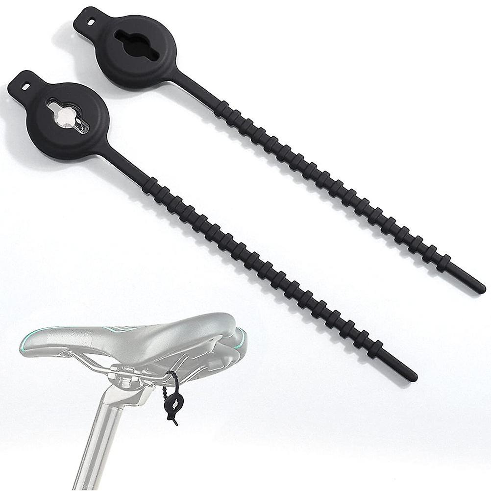 Waterproof Silicone Case For Secure Tracking Device Attachment, Bike Gps Mount Ergonomically Designed With Long Belt Chain, Prevents Signal Blockage,