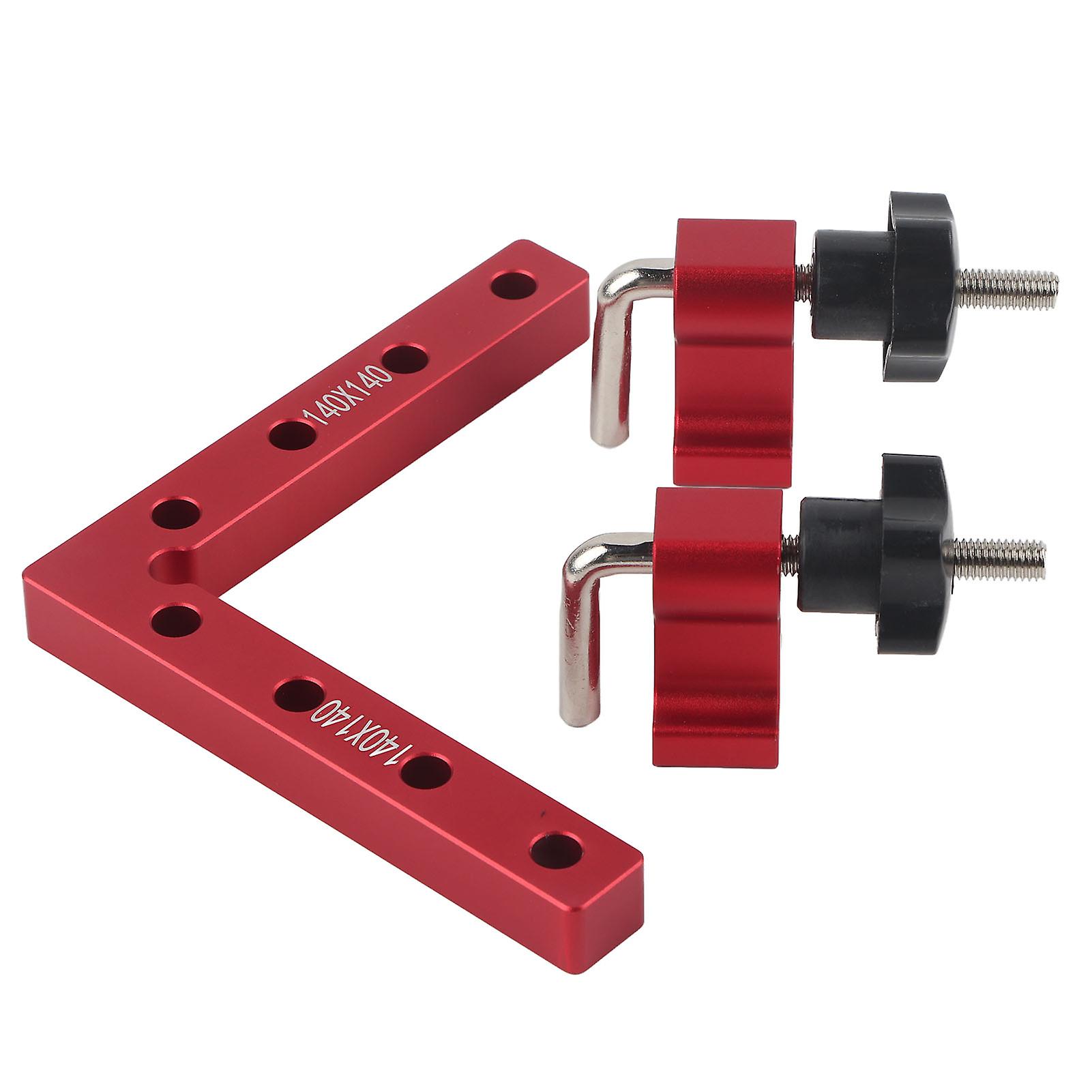 Carpenter Clamping Tool Right Angle Clamp 90° L Shaped Auxiliary Fixture Positioning Panel Clip
