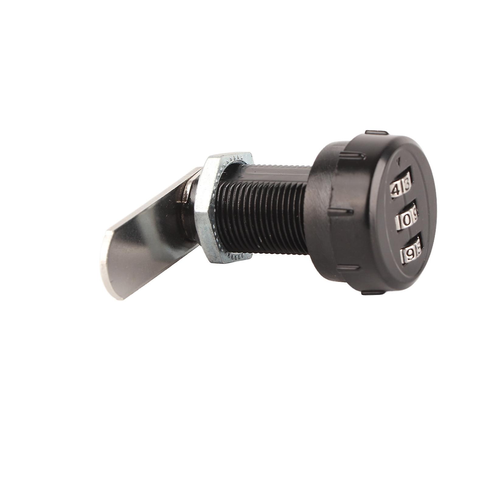 3 Digit Code Combination Cam Cabinet Zinc Alloy Password Security Coded Lock L 30.5