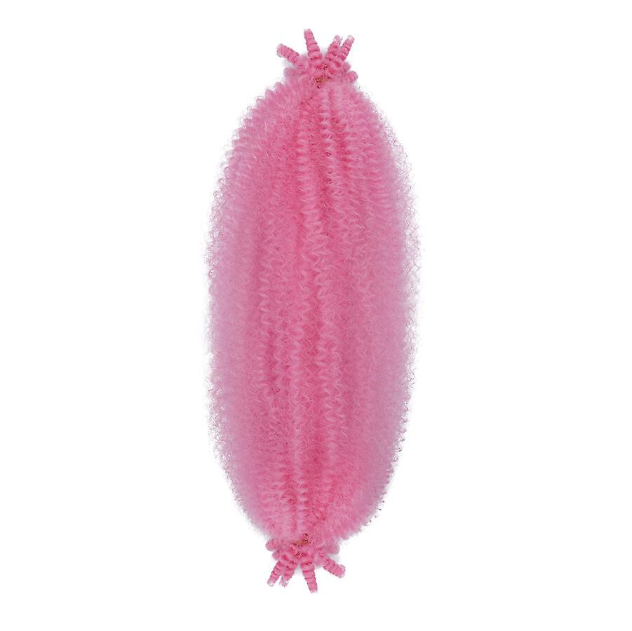 Springy Afro Twist Hår Flätande Hår Förseparerade Spring Twist Hårförlängningar för Mjuk Fjäril Locs Virkat Hår