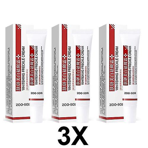 3 st Kräm Ta bort fläckar Anti-fräknar Kräm Niacinamid Fade