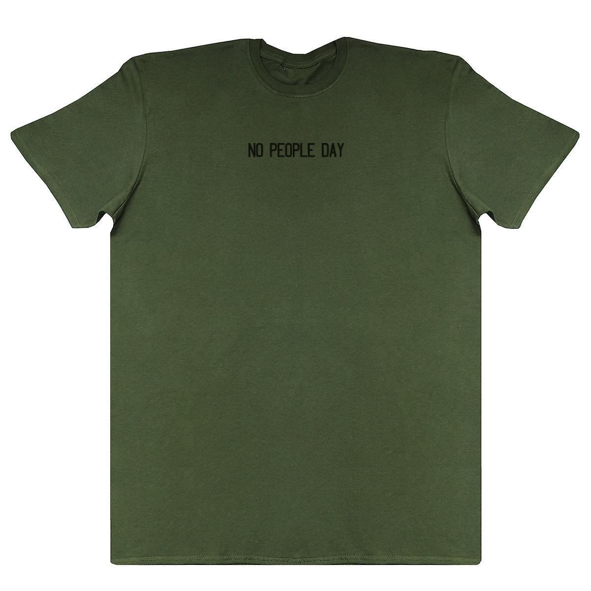 No People Day - Kids Oversized Comfy T-shirt