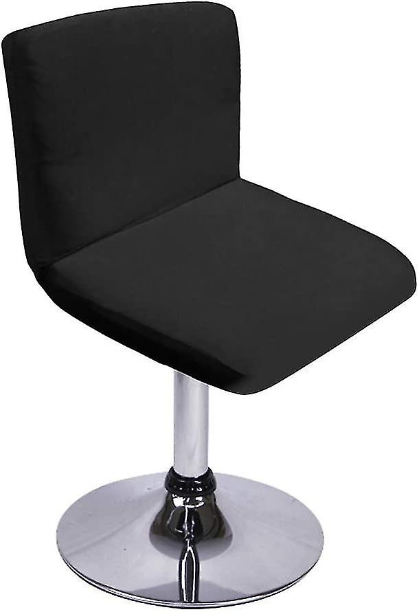 Barstool Cover With Extendable Backrest For Swivel Dining Chair