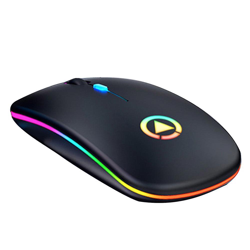 Computer Mall Optical Ergonomic Silent LED Mice Gaming Mouse Rechargeable Wireless