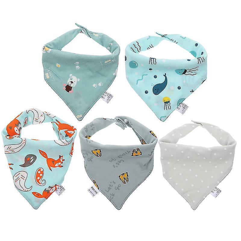 5pcs Infant Bib