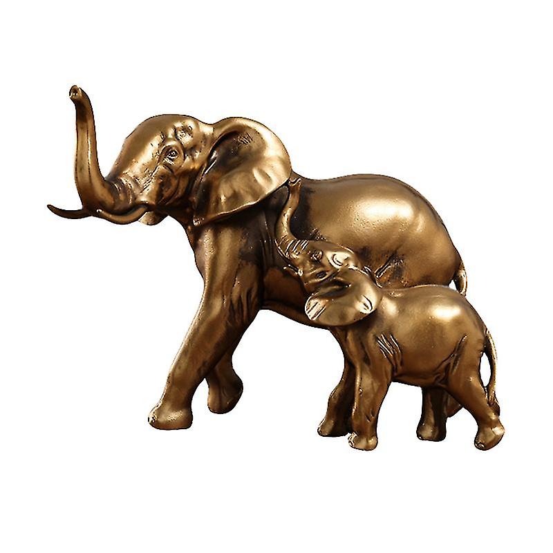 1pcs Elephant Resin Ornament