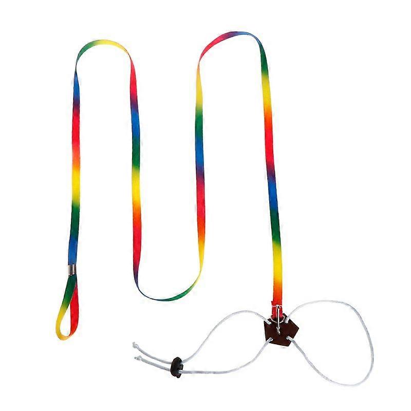Colored Leash Harness Adjustable Small Pet Animal Rope for Hamster Walking 1.3M