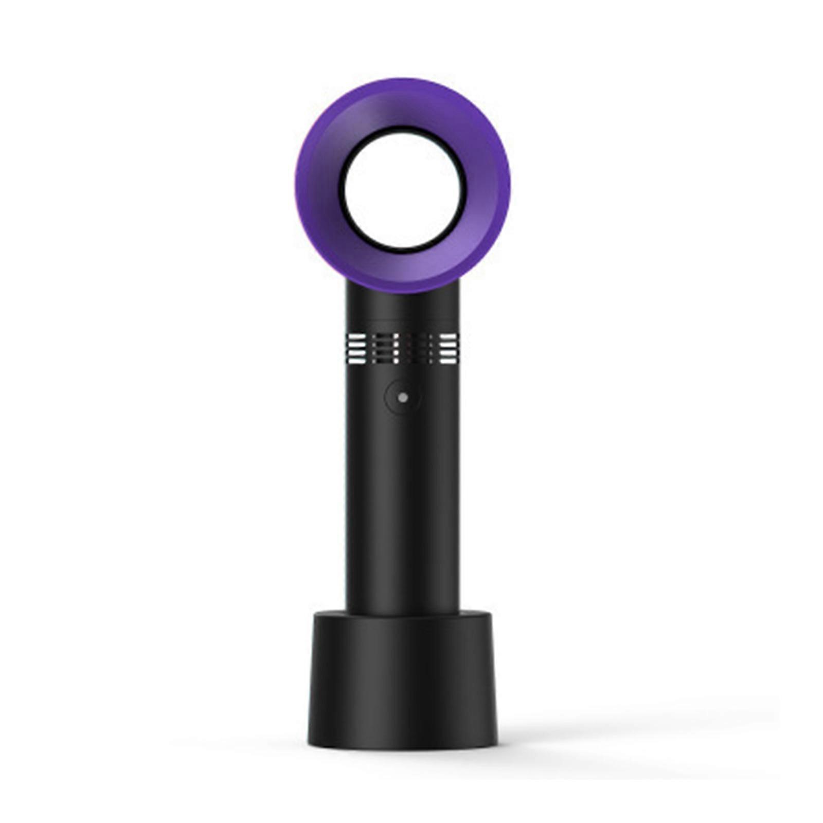 LX handheld bladeless fan - black - eyelash grafting bladeless fan