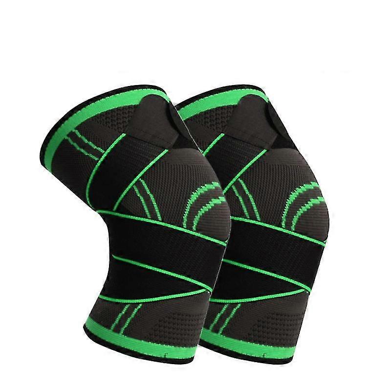 GYFDYM 1זוג ספורט גברים דחיסה סד ברך רפידות תמיכה אלסטיות כריות ברכיים ציוד כושר כדורעף כדורסל רכיבה על אופניים
