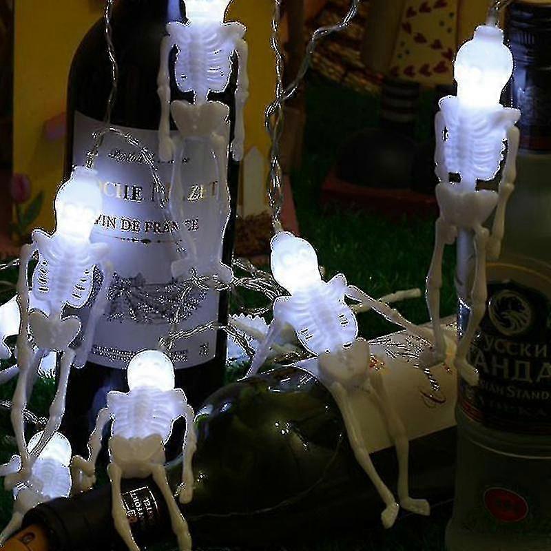 GYFDYMHmwy-halloween Skeleton Led Horror String Light Up Party Hanging Decor