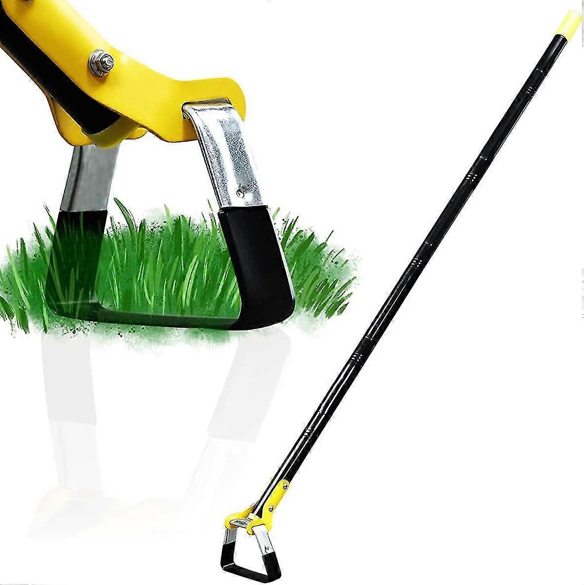 Garden Hoe Tool Stainless Steel Sharp Stirrup Loop Hoe Ergonomic Long Handle Adjustable Weeding Tool For Backyard Courtyard Vegetable Farm Planting 47