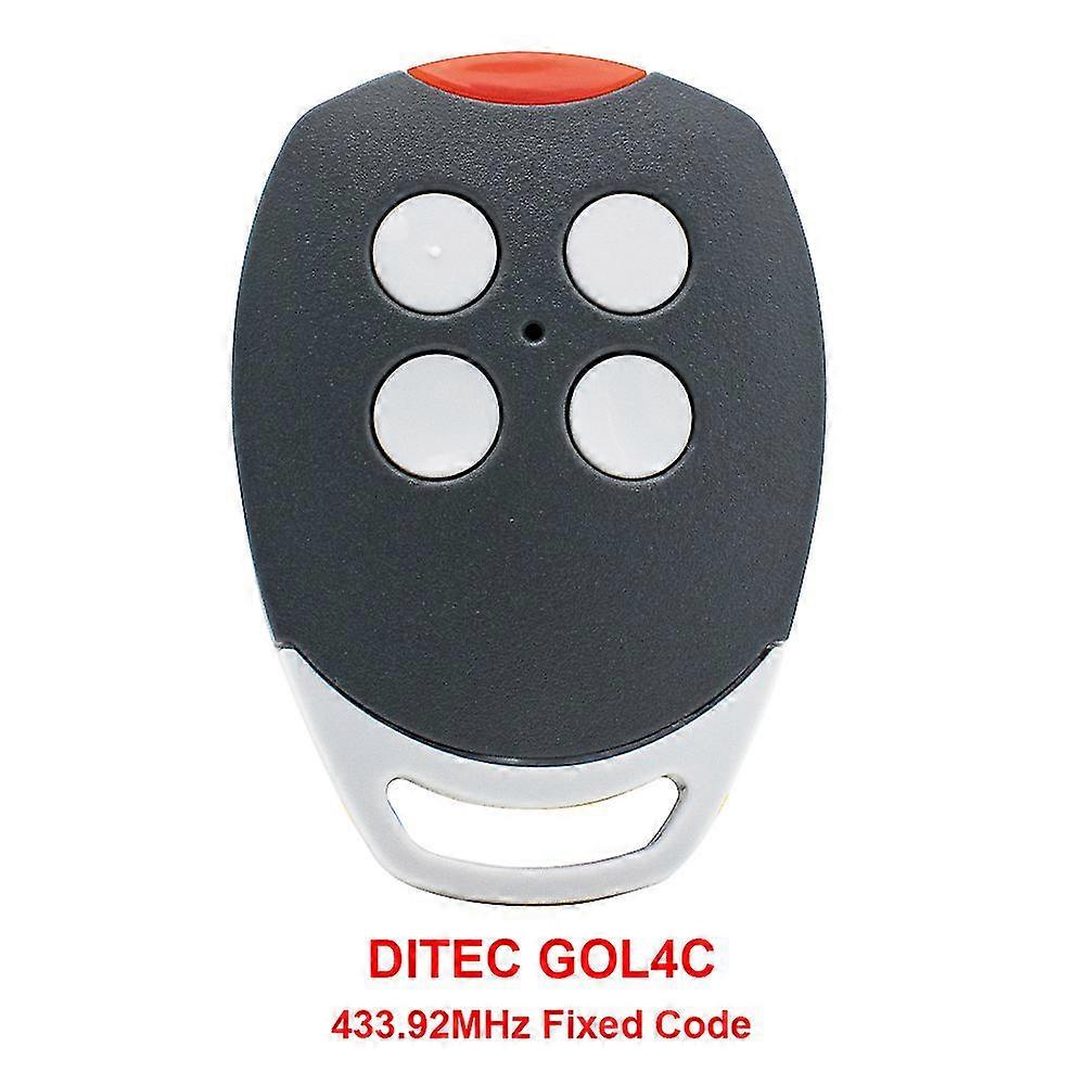 Ditec Gol4c Garage Door Remote 433.92mhz Fixed For Ditec Remote Garage Door Opener 433mhz Face To Face