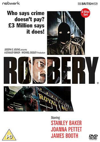 Robbery DVD (2015) Stanley Baker Yates (DIR) cert PG 2 discs NEW - Region 2