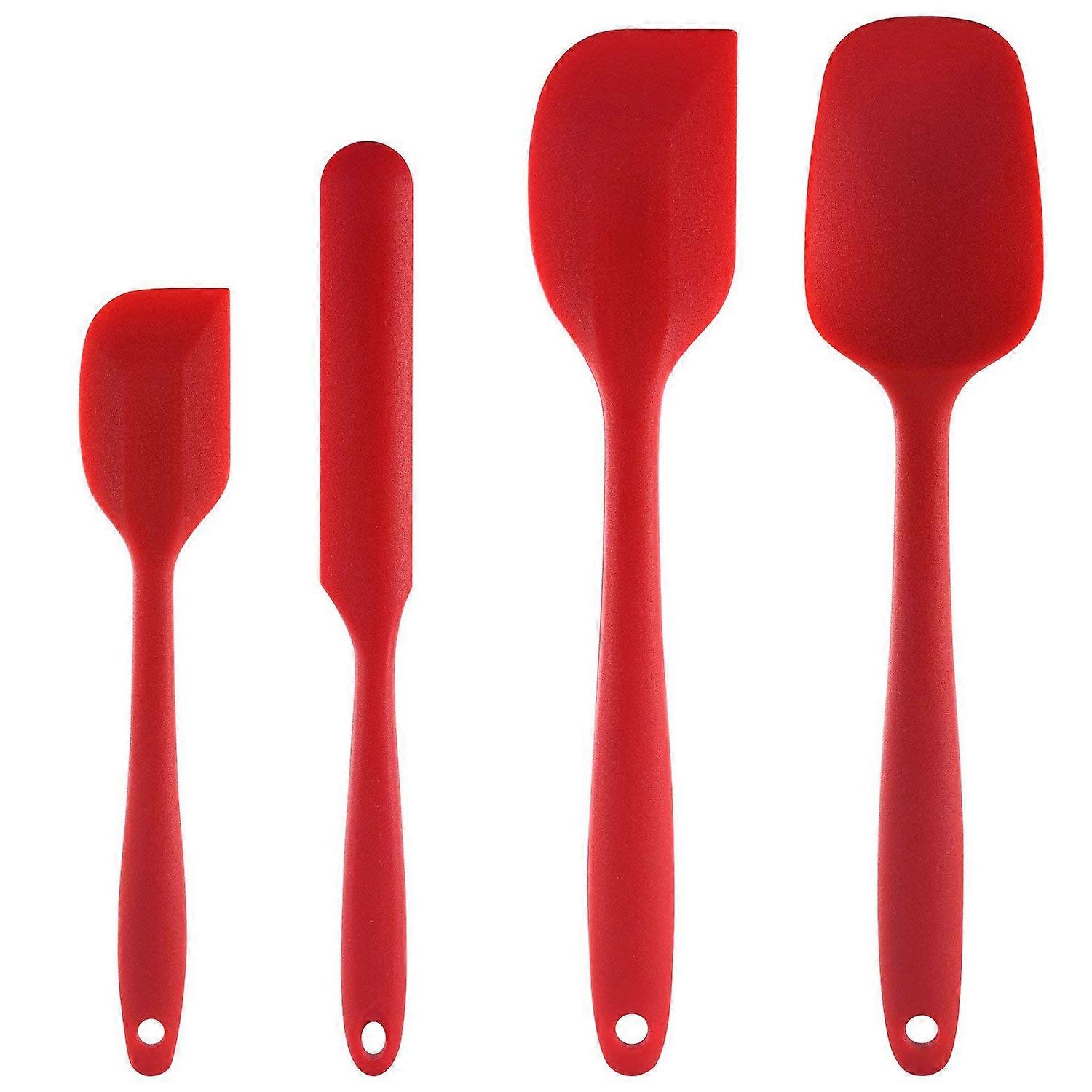 Silicone Spatula set : 450F Heat-Resistant Spatula - One Piece Seamless Design