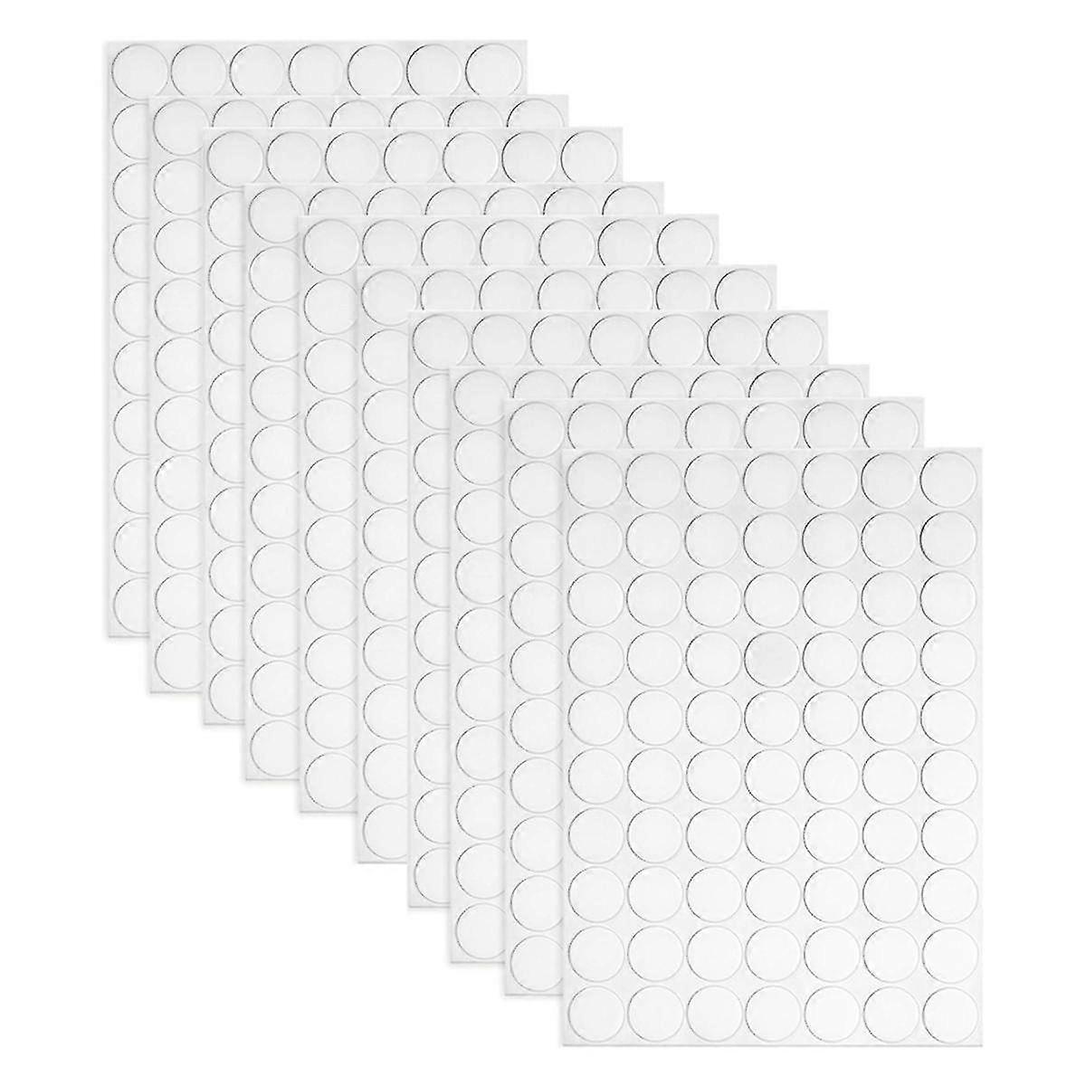 700pcs Double Sided Dot Stickers Removable Round Clear Sticky No Trace Sticky Stickers For Festival