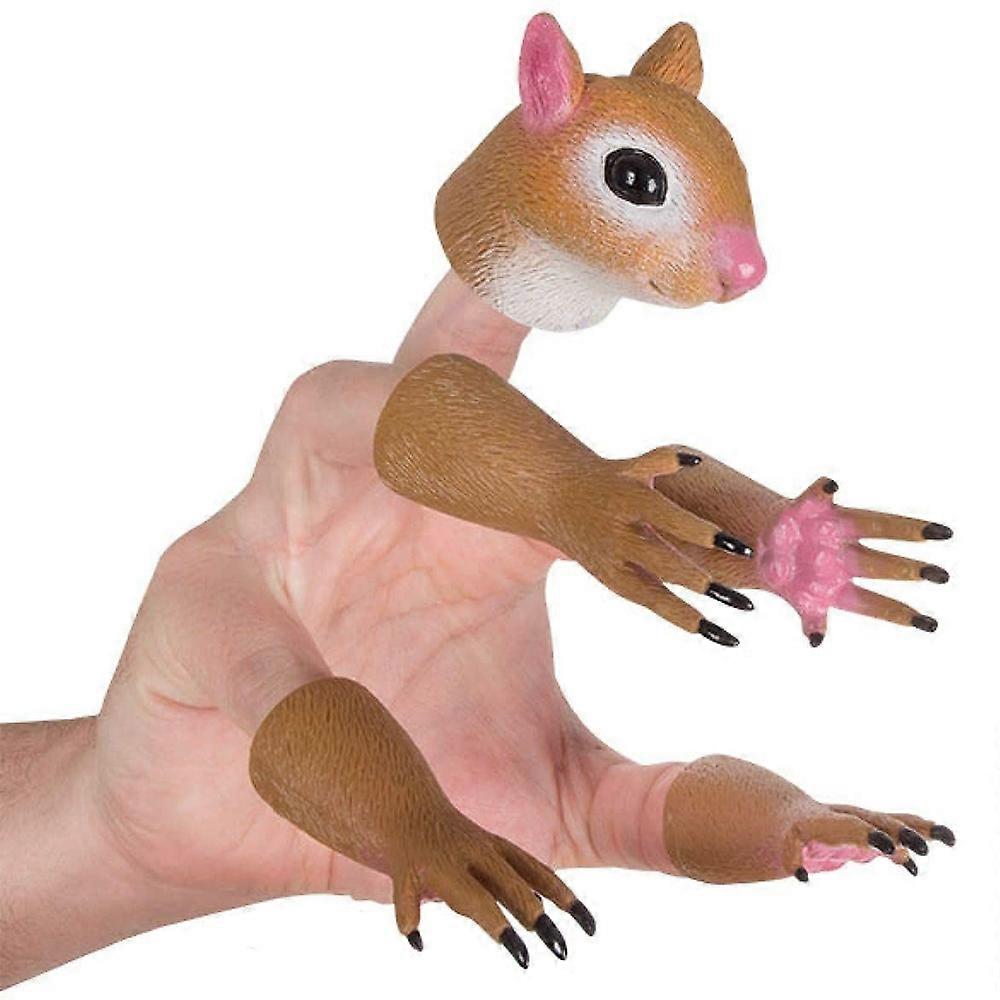 PIAO Squirrel, cat, Shiba Inu finger puppetsSquirrel, cat, Shiba Inu doll squirrel, cat, Shiba Inu toy