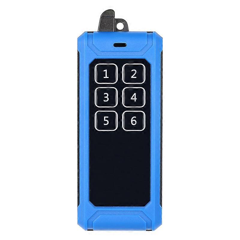 1000m DC12V 24V 36V 6CH 30A Relay RF Wireless Remote Control Switch Receiver Transmitter Suction Antenna For LED Light or Motor