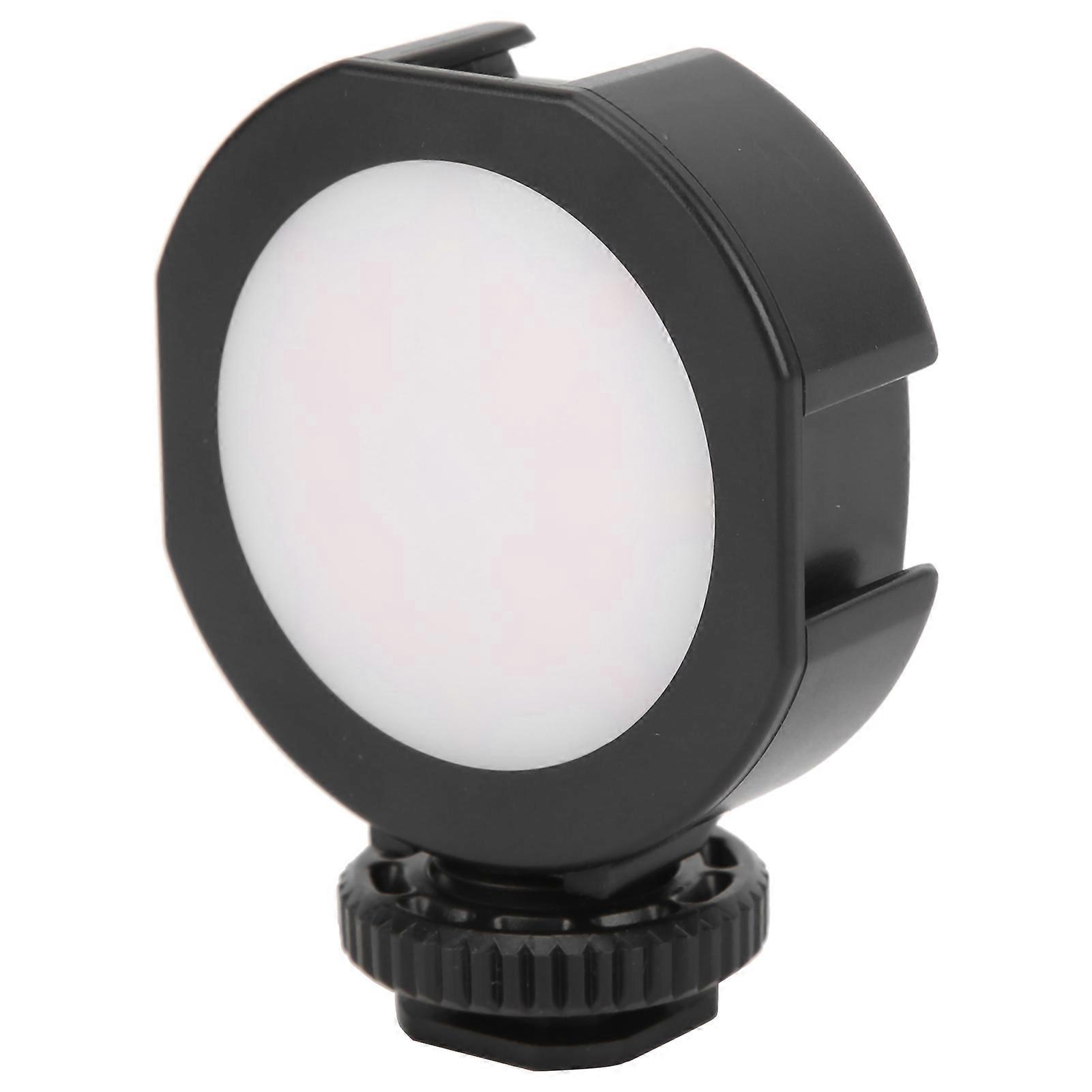 Mini Circle Fill Light 3000K6500K with Three Light Sources Five Gears Adjustment for Live Streaming
