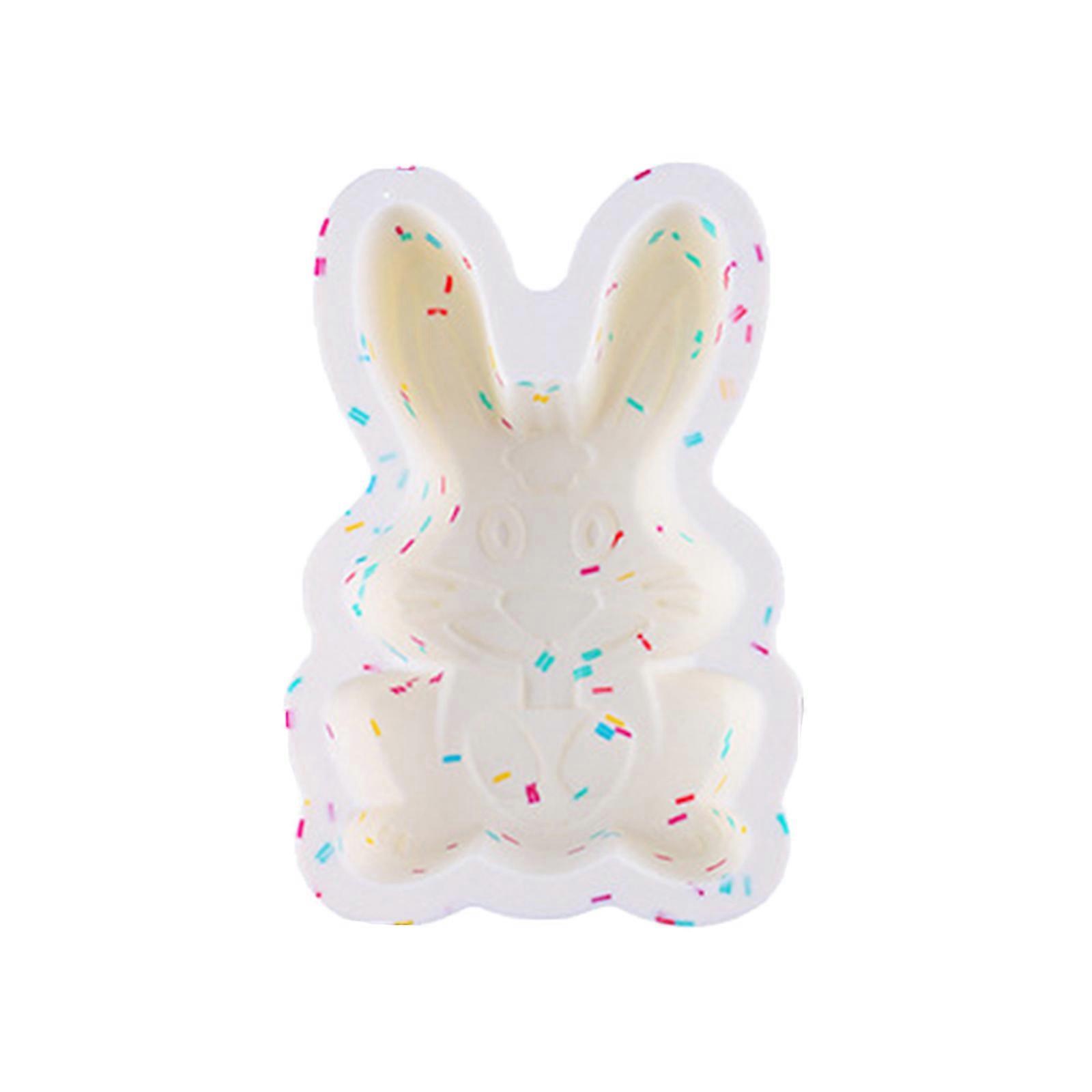  Easter Bunny Egg Shape Mold Silicone Baking Mould Gadgets Supplies