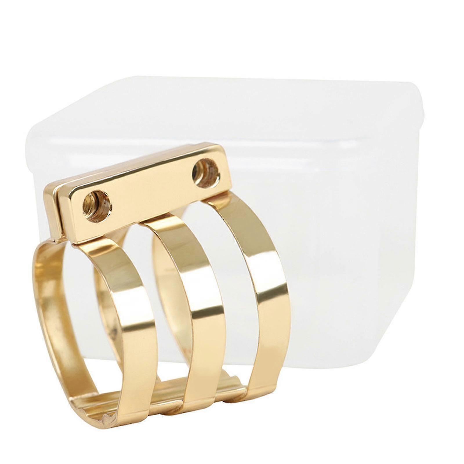 Ligature Clip Mouthpiece Clamp Suit For Soprano Alto Tenor Sax Saxophone