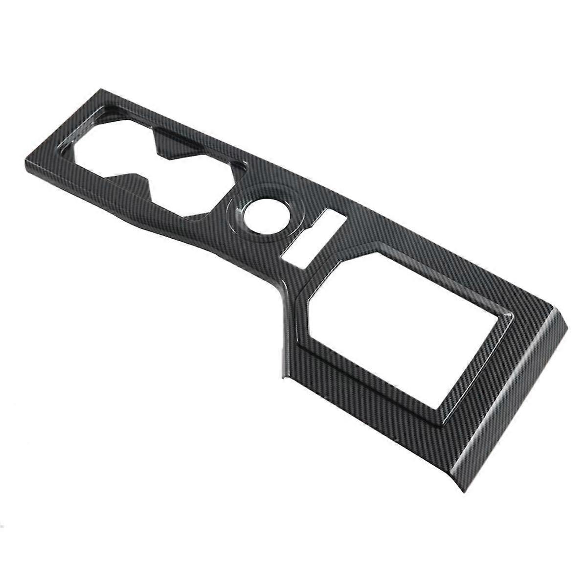 Car Center Console Gear Shift Panle Cover Interior Accessories for Triton / L200 2024 RHD Carbon Fiber