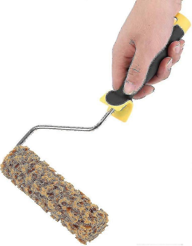 6inch Texture Pattern Paint Roller Brush,paint Roller Embossed With Handle For Wall Painting Tool Decorating - Mishan