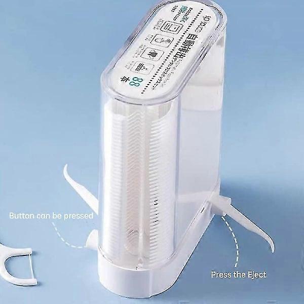 Floss Picks Holder: Automatic Pop-up Storage Box