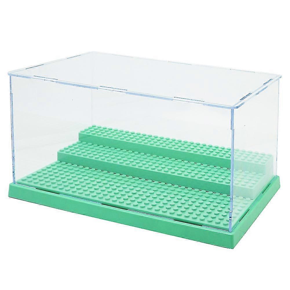 Block Display Box Small Pellet Dustproof Transparent Storage Box