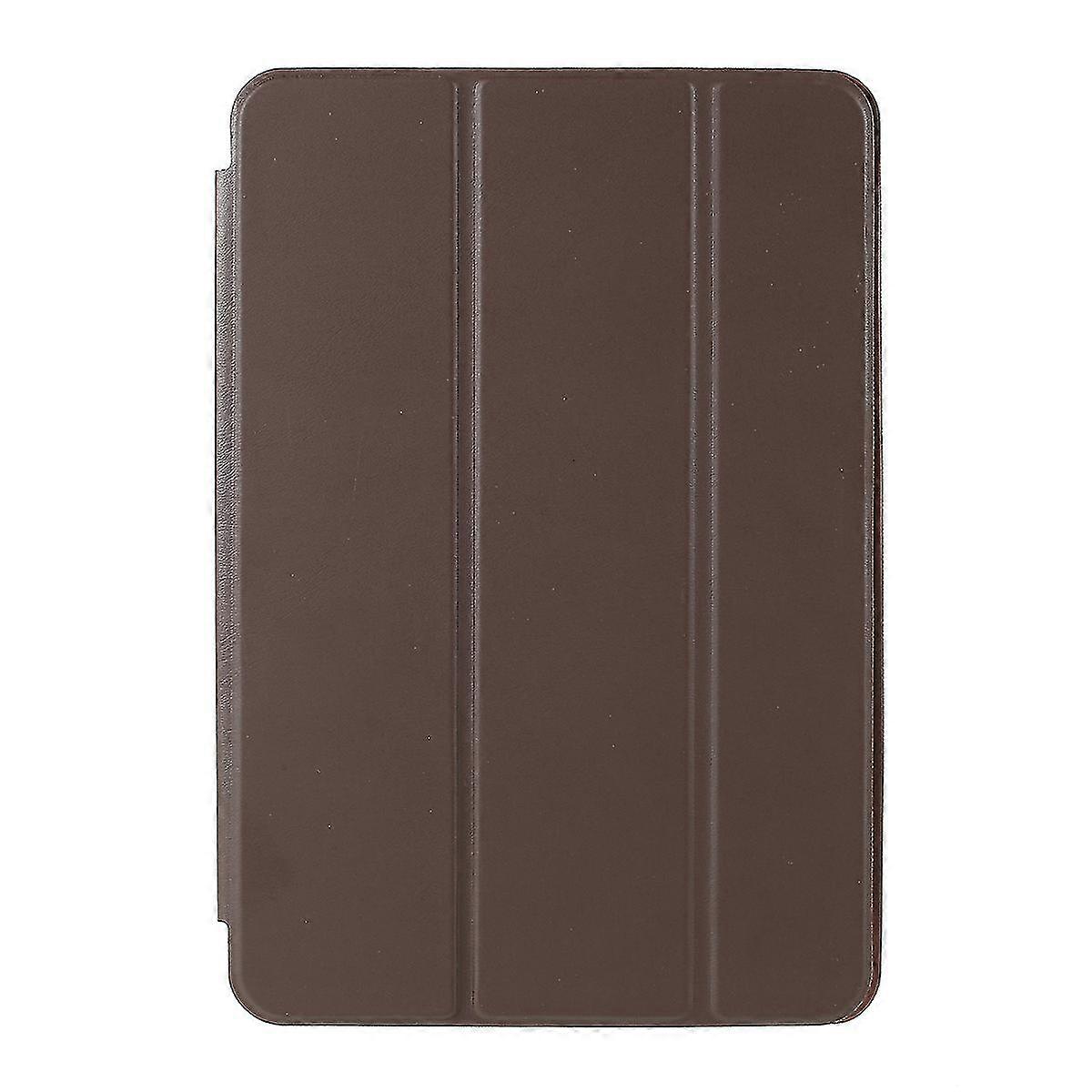 Trefaldigt stativ läder tablettfodral för Ipad Mini (2019) 7.9 inch - Svart