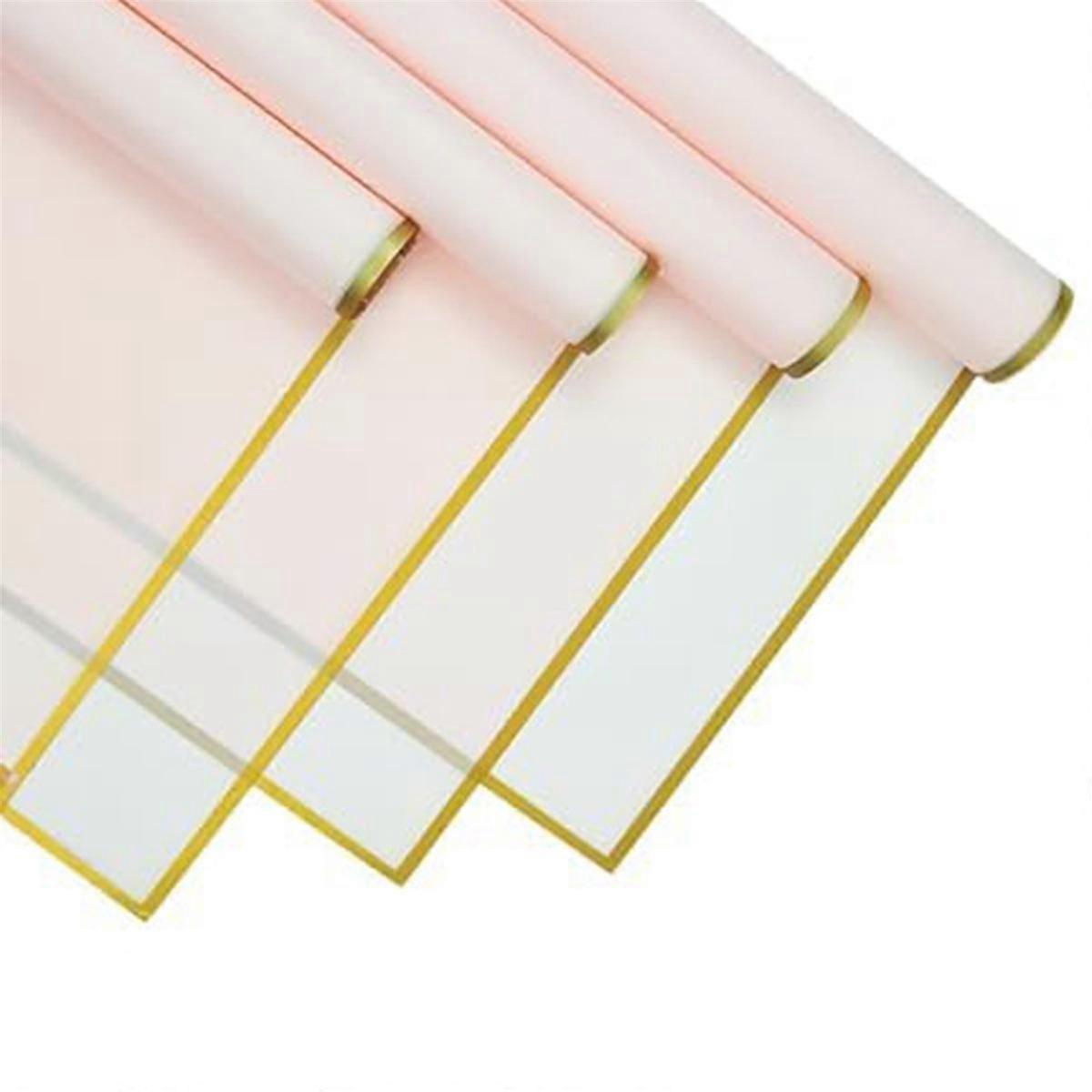 20 Sheets Flower Wrapping Paper with 10pcs Greeting Cards, Bouquet Wrapping Paper, Floral Packaging