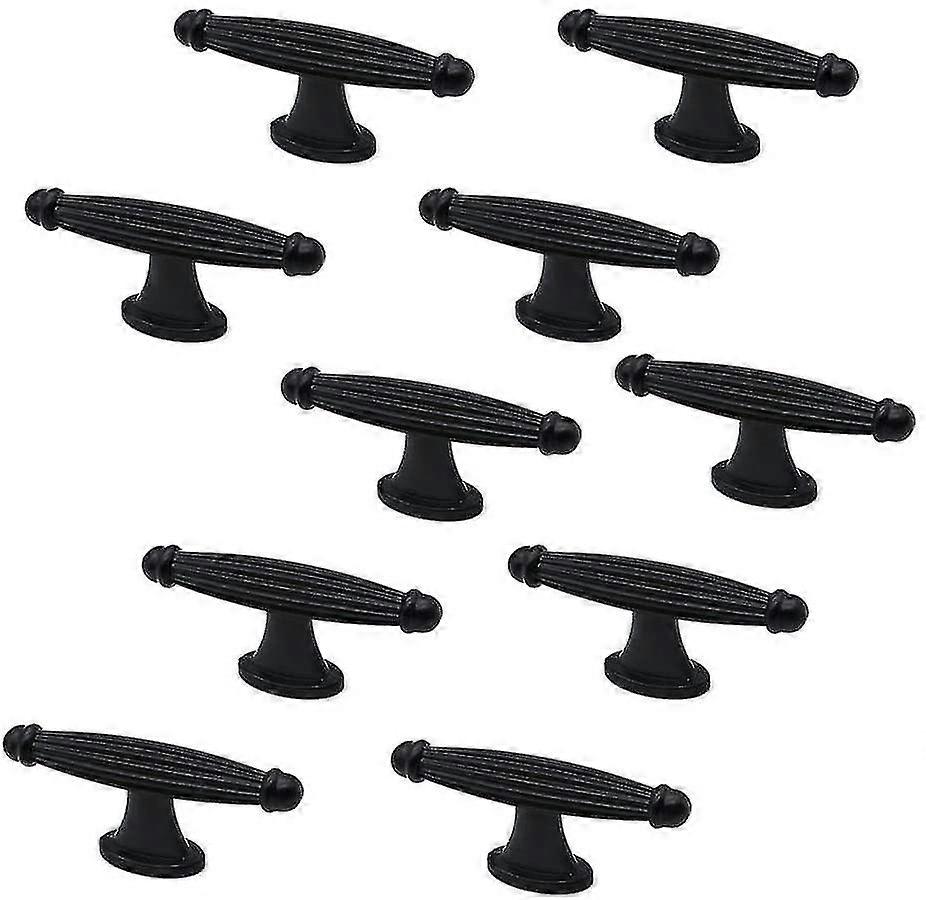 Set Of 10 Furniture Handle T-shape For Cupboard Dresser Drawer