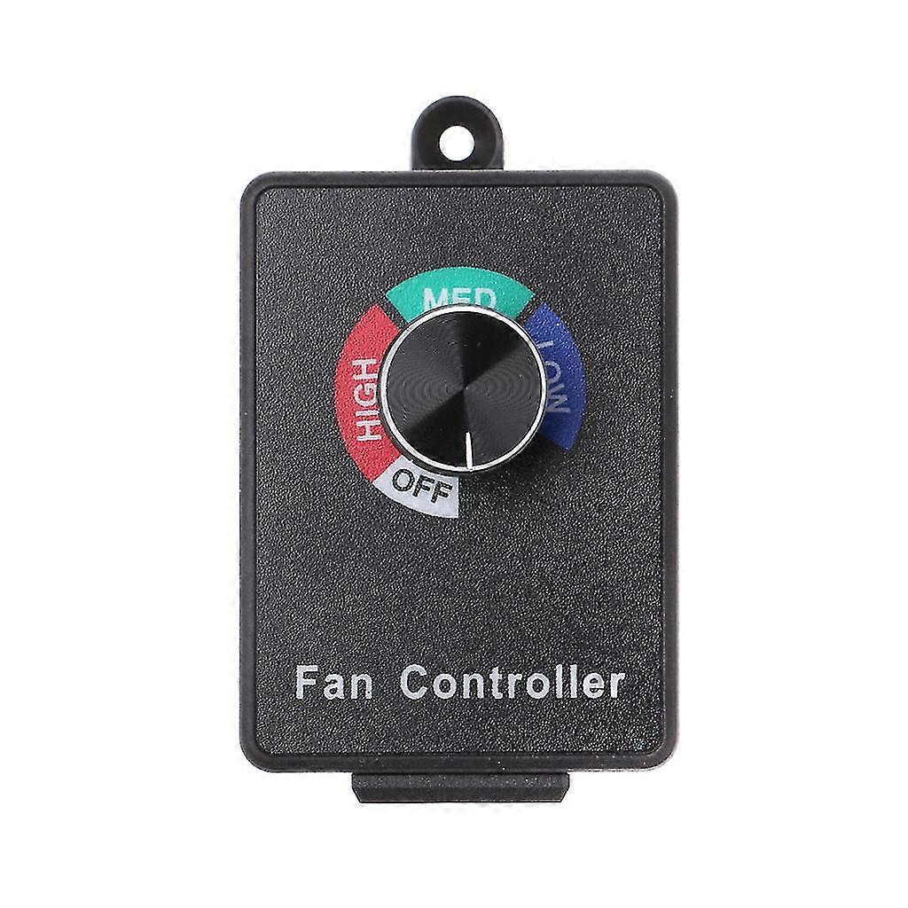 Ac 120v 3a Fan Variable Speed Controller Electric Motor Rheostat For Hydroponics