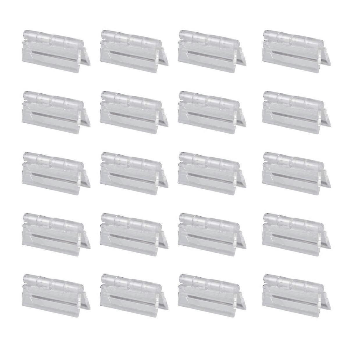 10 Pcs Plastic Hinges Transparent Hinge Acryl-hinge Small Acrylic Hinge Clear Hinge