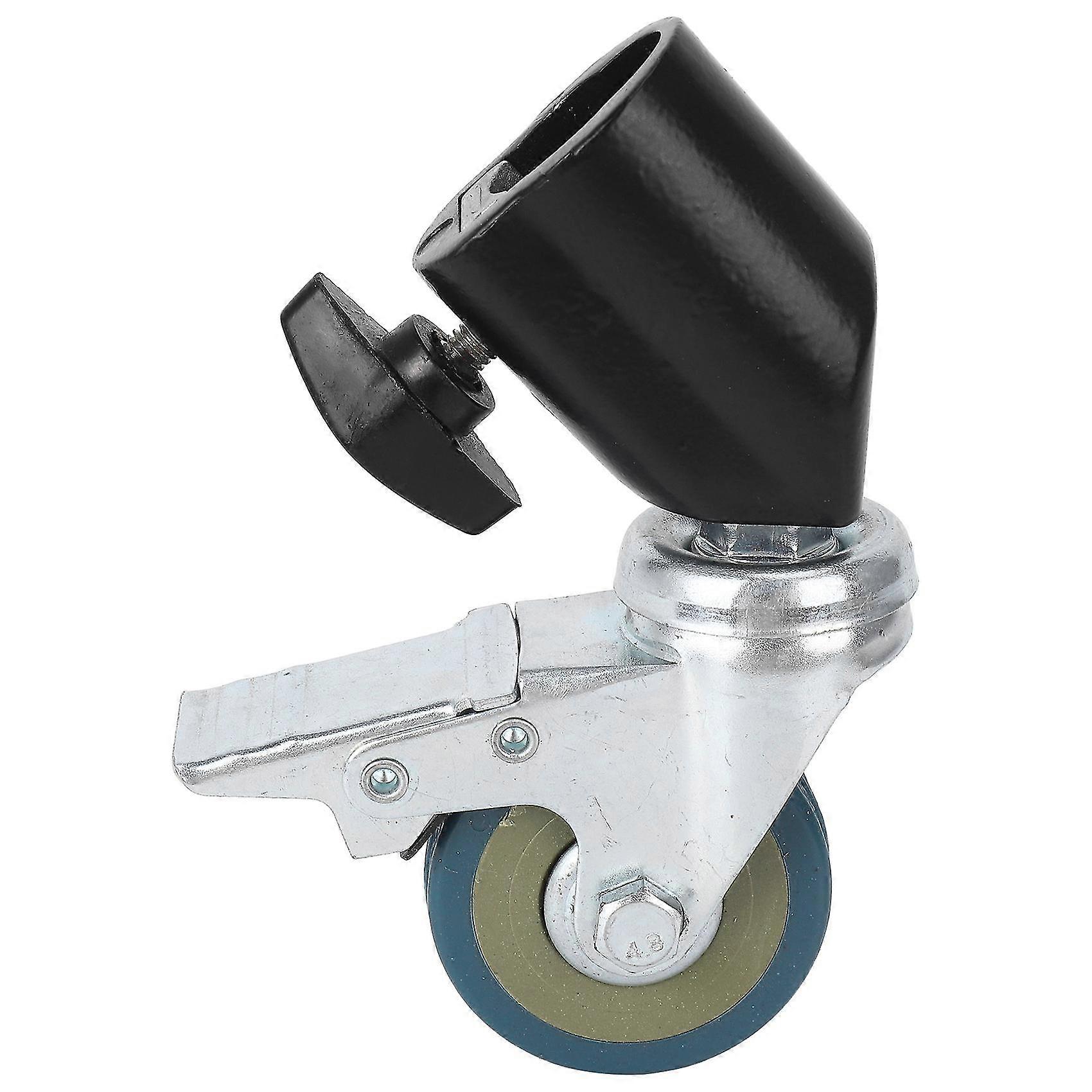 3PCS 22mm βαρέων καθηκόντων τροχαλιών τριπόδων τροχών τροχών φωτογραφικών στούντιο καθολικής χρήσης για τις ελαφριές στάσεις/βραχίονα στούντιο