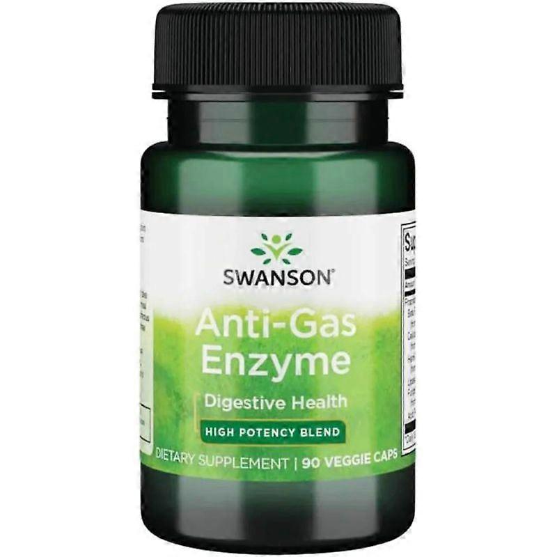 Swanson Anti-Gas Enzyme Capsules 90