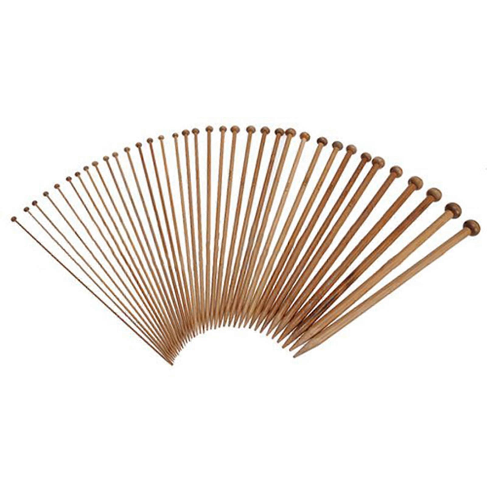 Knitting Needle Environmentally Friendly Multipurpose Carbonized Bamboo Bamboo Knitting Needles for Women