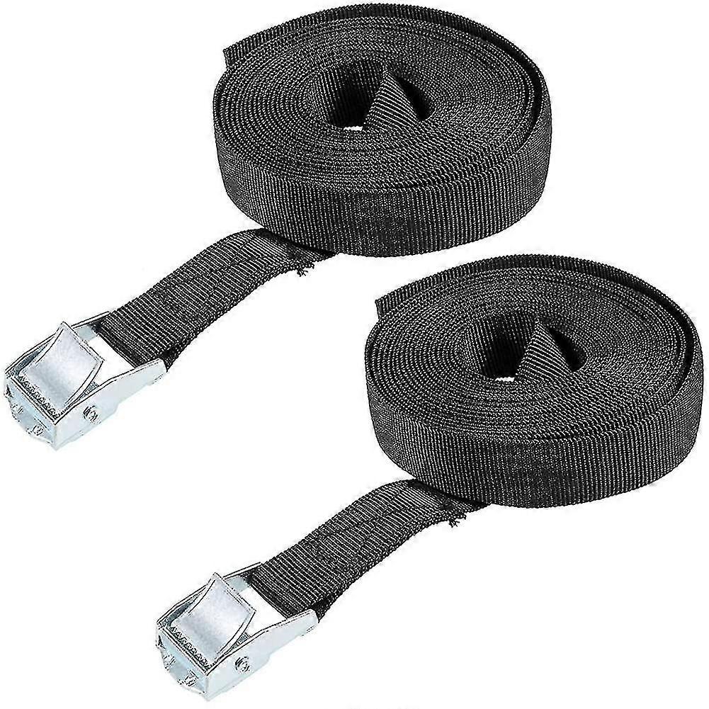 Cam Buckle Tie Down Lashing Strap 4.5mx25mm 80kg Load Cap Polypropylene