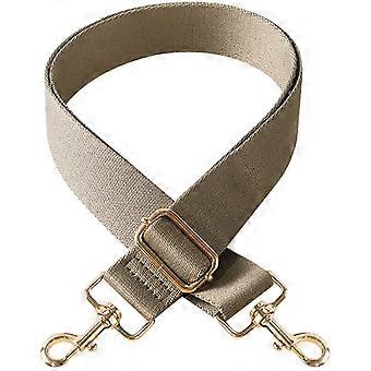 Bloc – Tracolla Regolabile In Tessuto Intrecciato, 73,7-130,8 Cm, Con Ganci Metallo Oro, Per Borse E Borsette