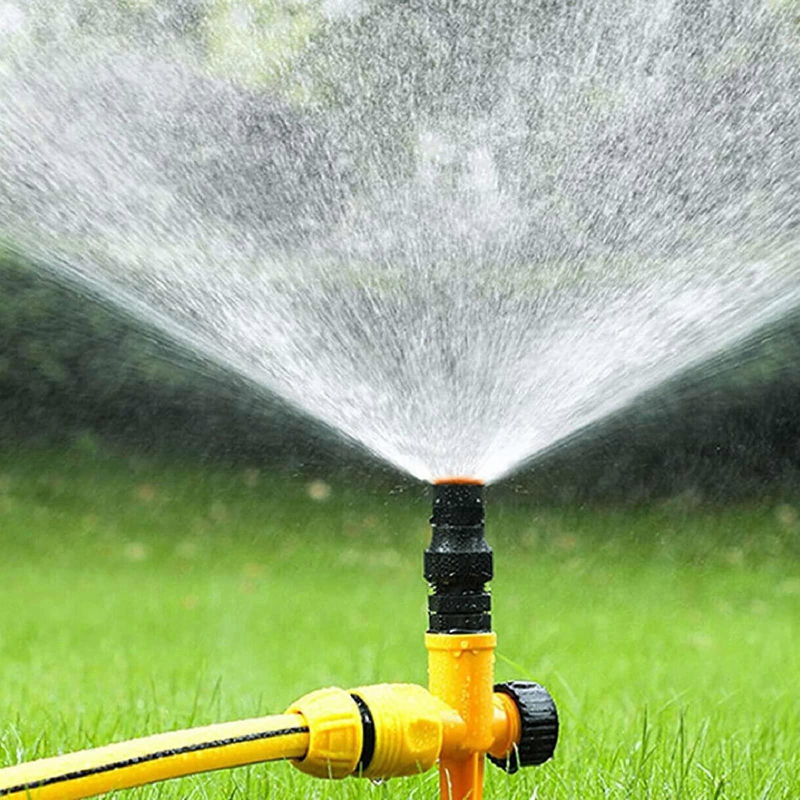 Have græsplæne automatisk sprinkler, 360 graders roterende terrasse tag køling sprinkler have vand justerbar gård sprinkler græsplæne vandingssystem