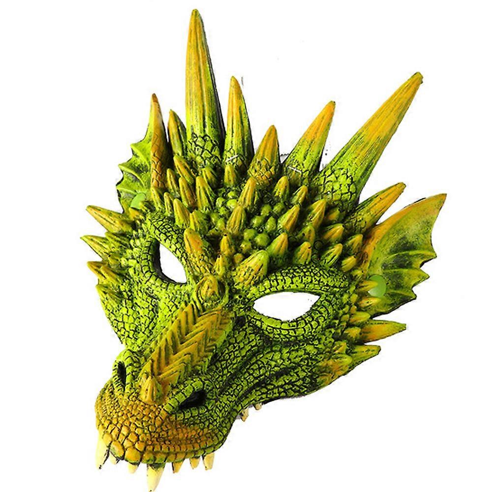 Halloween Cosplay Full Mask Adults Party Props 3D Dragon Masks
