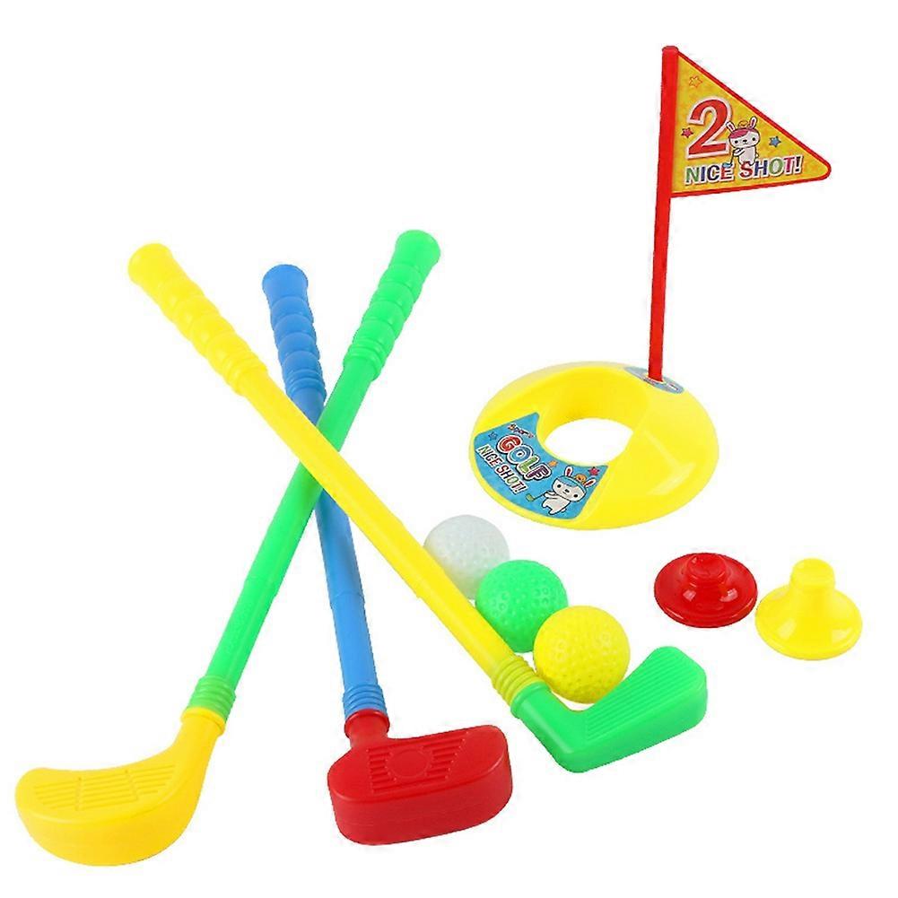 Children Simulation Golf Shaft Golfer Game Set Outdoor Sports Interactive Toy KAESI