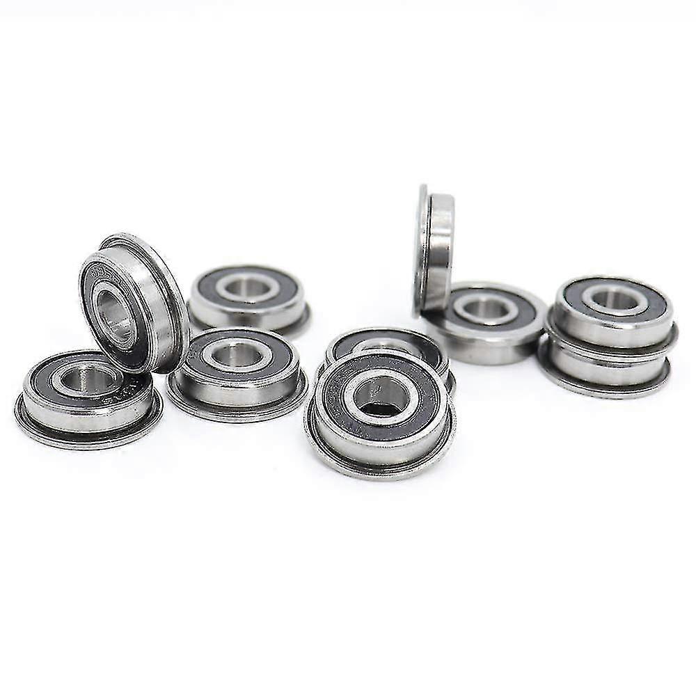 10pcs F695-2rs ρουλεμάν 5x13x4mm φλάντζα μινιατούρα βαθιά groove ρουλεμάν F695rs για Voron 2/3 3d