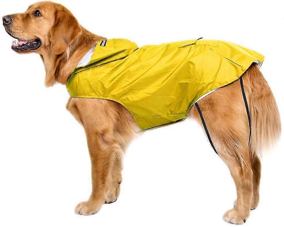 Dog Raincoat Waterproof Dog Coat Large Lined Ultralight