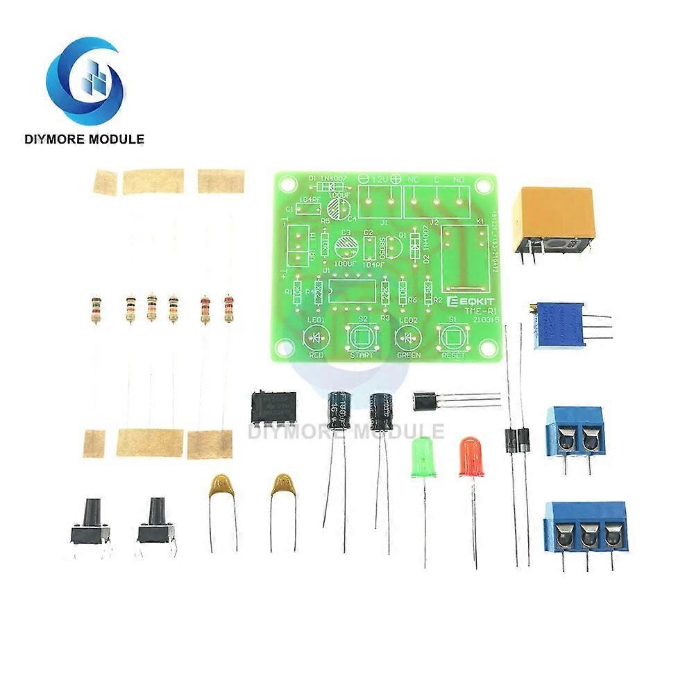 Timer kit 12V DIY timer timing switch electronic production1 00s delay DIY electronic parts