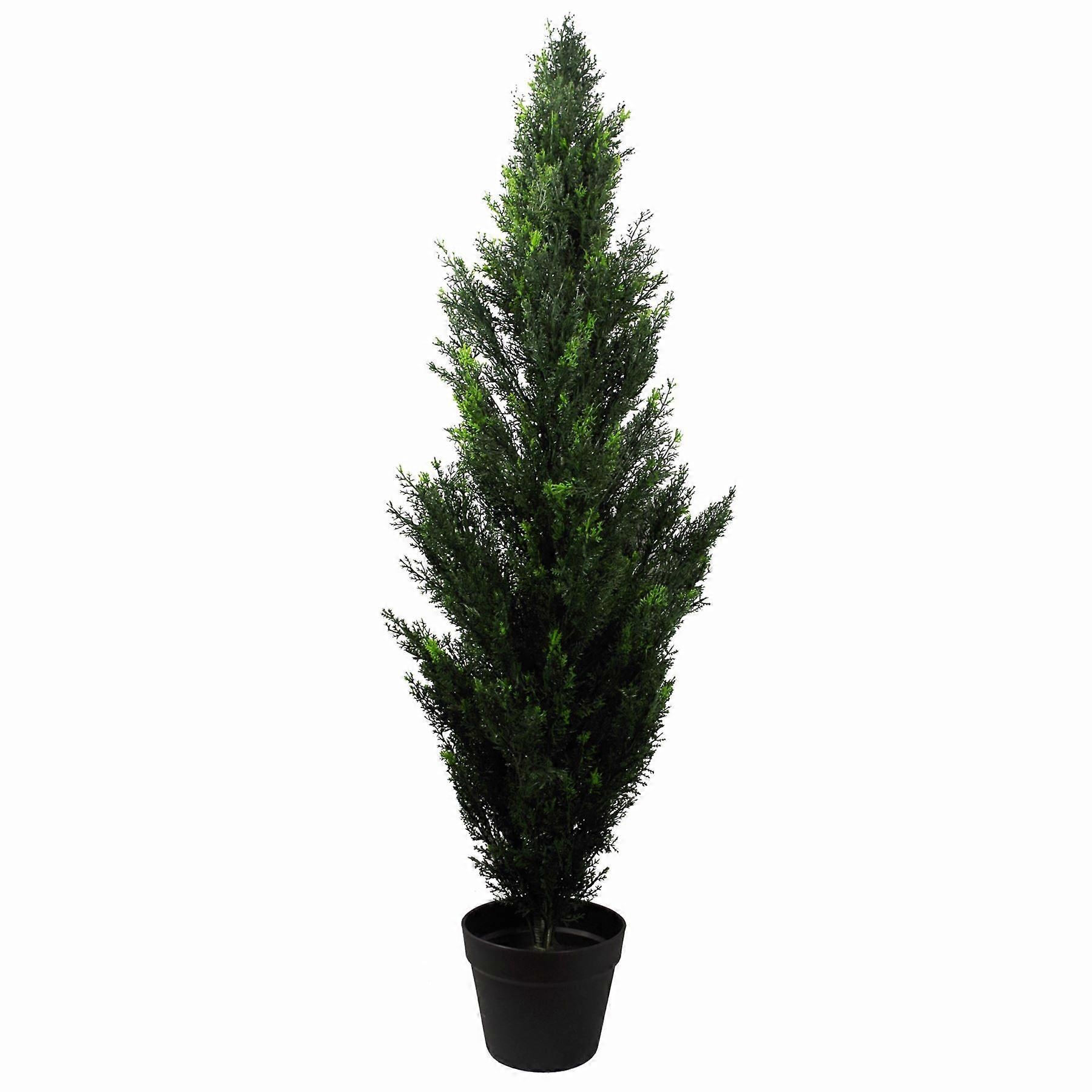 120cm UV Artificial Cedar Cypress Topiary UV Resistant