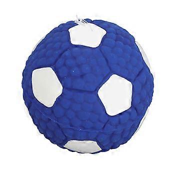 Interactive Tough Dog Toy Giggle Ball Squeaky Chew Teeth Cleaning Safe Latex for Small Medium Dogs