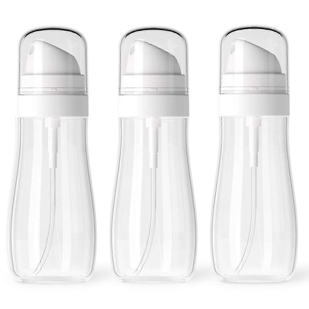 3 Pack Fine Mist Spray Bottles Empty Plastic Clear Refillable