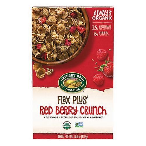 Natures Path Organic Flax Plus Red Berry Crunch ,10.6 Oz(Case Of 12)