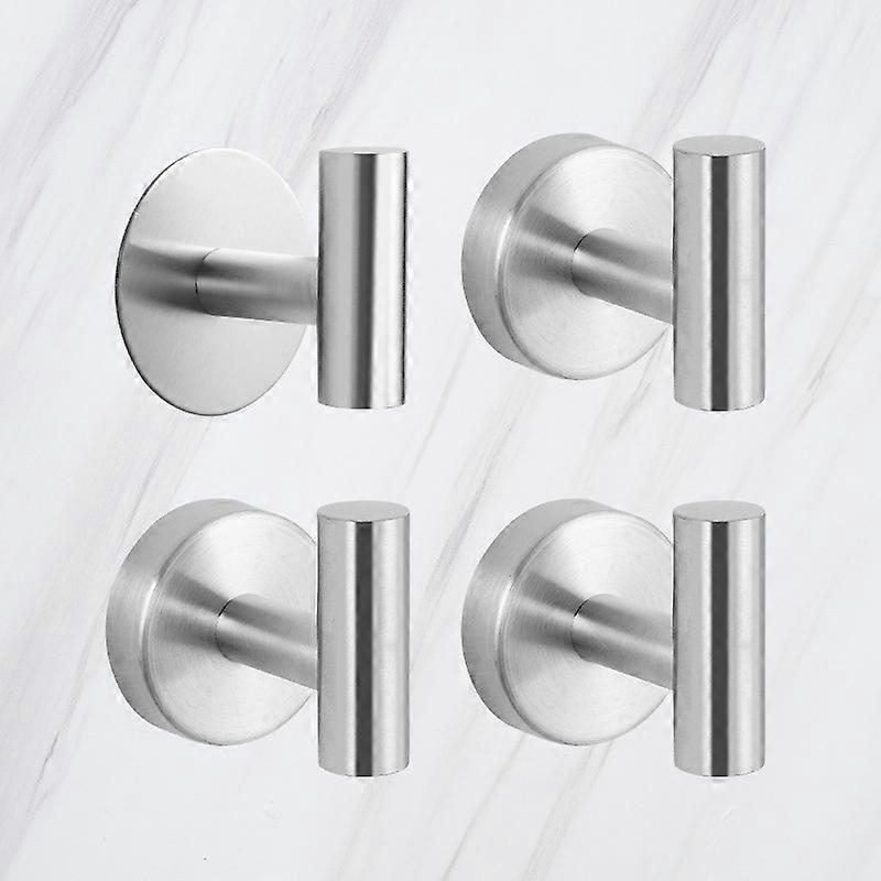 four stainless wall hook